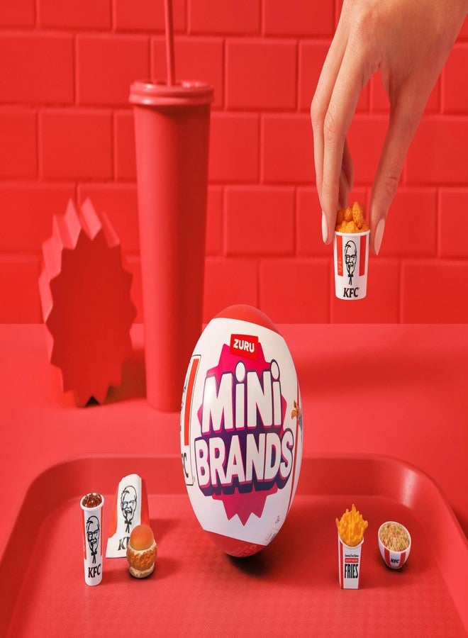 Mini Brands KFC® Capsule by ZURU Real Miniature KFC® Brand Collectible Toy, Capsules of 5 Mystery Miniature KFC® for Girls, Teens, Adults and Collectors Perfect Stocking Stuffer and Gift (2 Pack) - Image 5